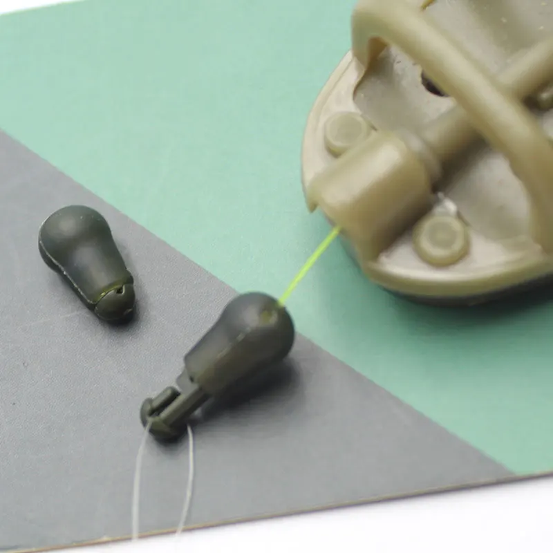 15 Uds. Cuentas de cambio rápido, aparejos de pesca de carpa, eslabones de gancho, alimentadores de método, accesorios de pesca de carpa, aparejos - imagen 4