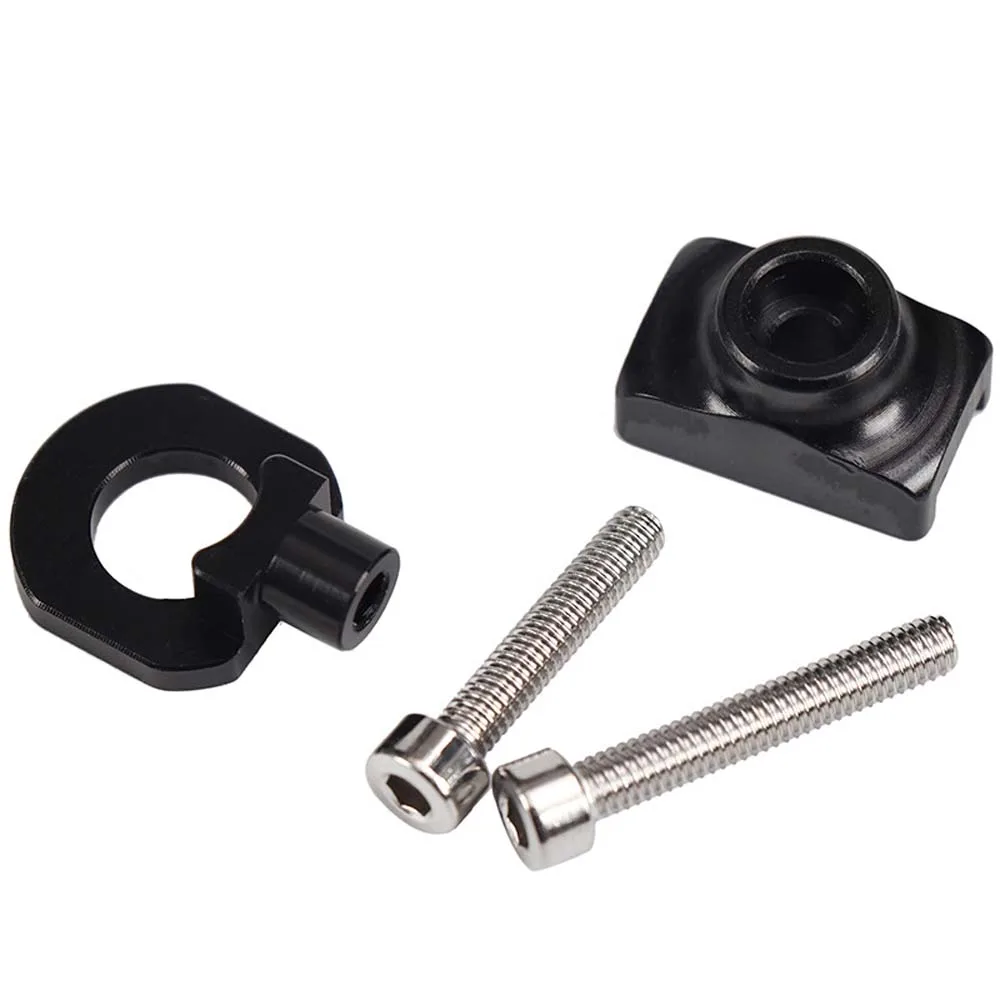 Tensor de cadena de tornillo de aleación de aluminio para bicicleta BMX Fixie, herramientas de reparación duraderas, ajustador de cadena de bicicleta - imagen 2