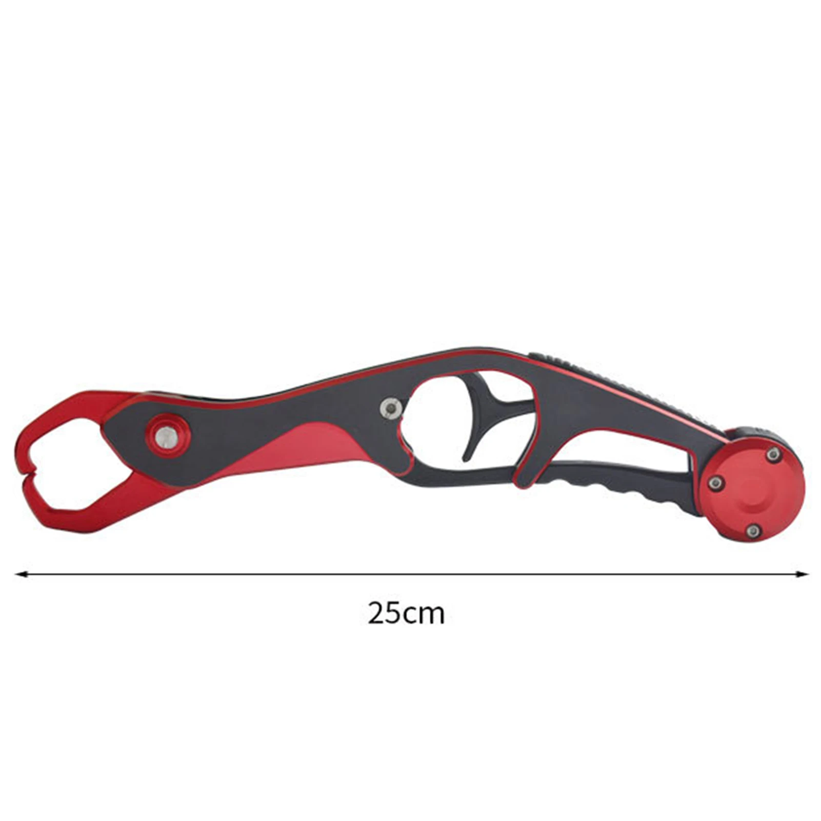 Controlador de pez de aleación de aluminio tipo pistola, alicates de pesca ligeros de doble Color, herramientas de pesca, equipo de pesca y cuerda faltante - imagen 3