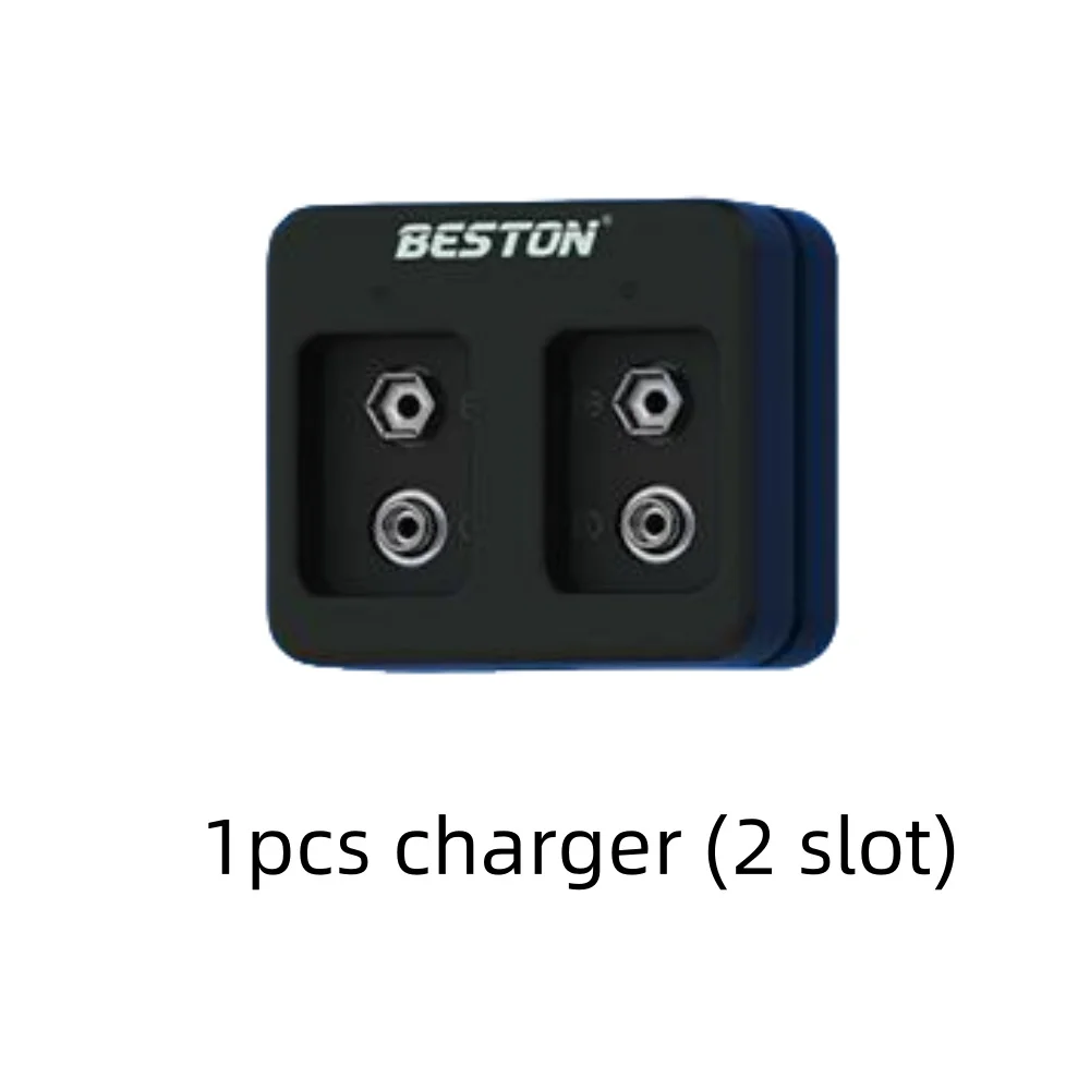 Batería recargable Ni-MH 9V con cargador para multímetro y micrófono - imagen 5