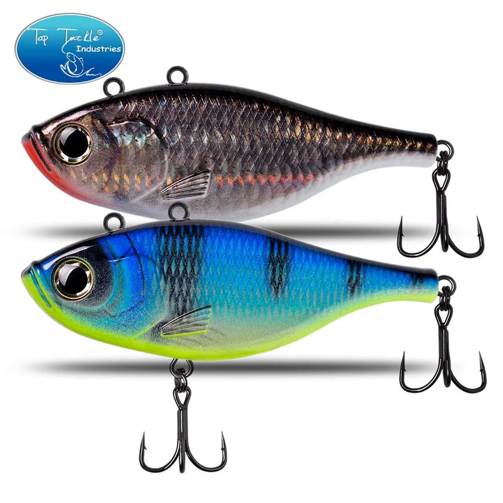 Señuelo Cf 120mm 55g plástico ABS gran fregadero rápido VIB Jerk Bait 2 anillos de conexión señuelo de pesca