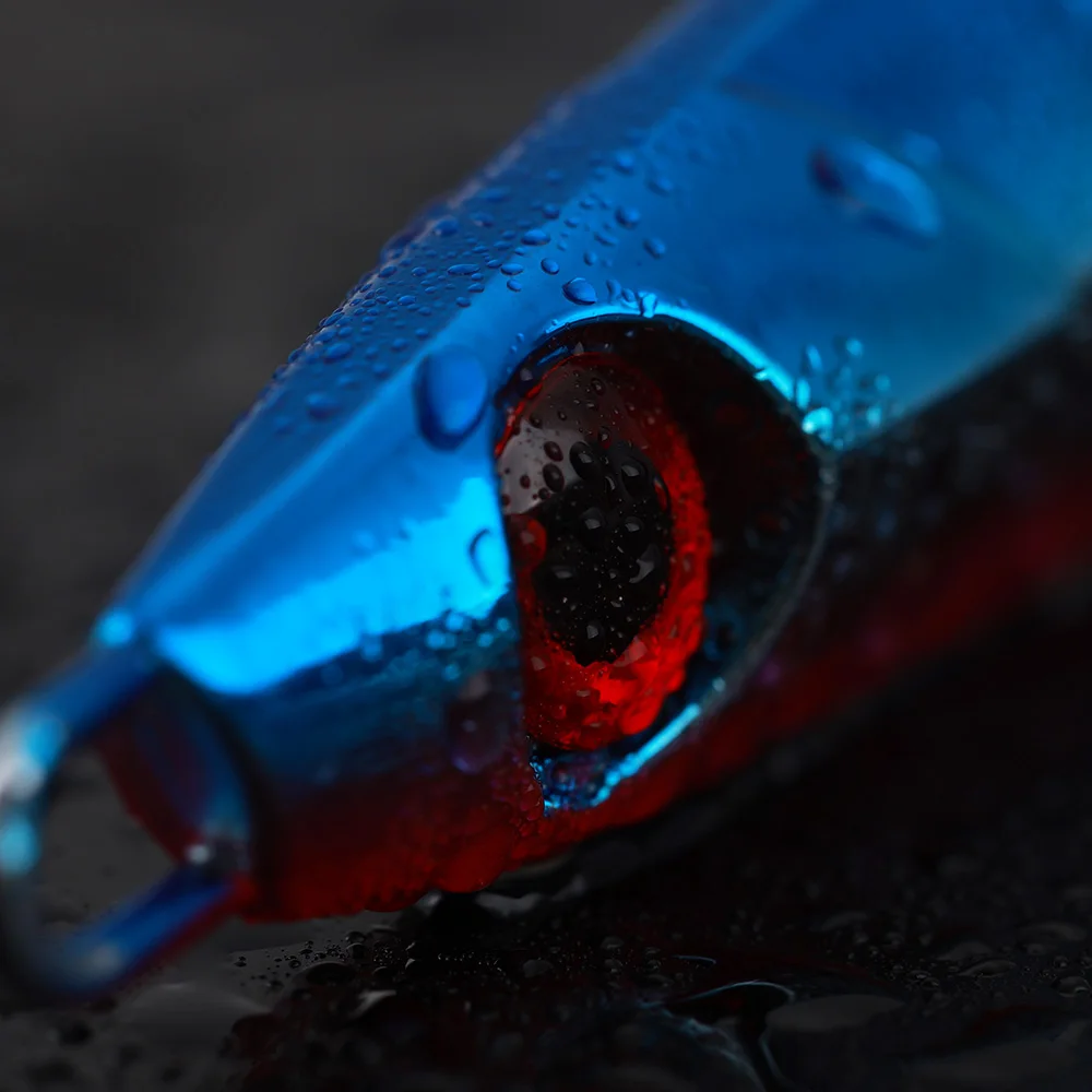 Castfun-Plantilla de Metal para pesca, señuelo de pesca de agua salada, de diferentes colores galvanoplastia, 100g, 120g, 150g - imagen 4