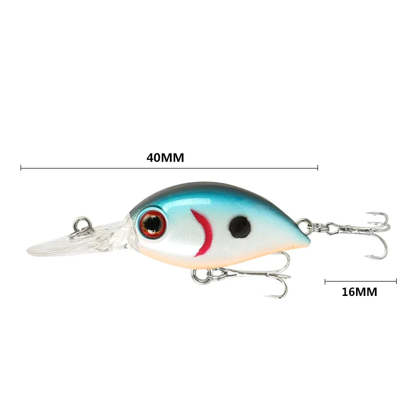 Señuelo de Japón de 2023g/4cm, cebo duro biomimético falso para carpa, Little Fat Man, Mino, Rock, Tippy Perch, trucha, agua dulce, CB387, novedad de 3,6 - imagen 3
