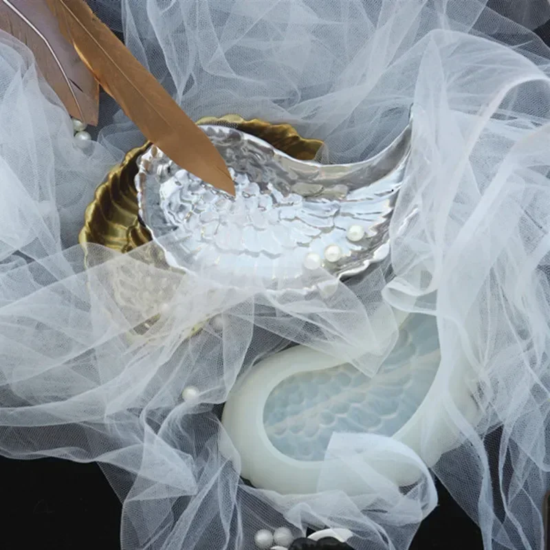 2 unids/set alas de silicona molde epoxi hecho a mano creativo DIY pastel caramelo Chocolate Fondant jabón vela molde herramientas de decoración de pasteles - imagen 5