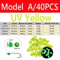 A 40PCS UV Yellow