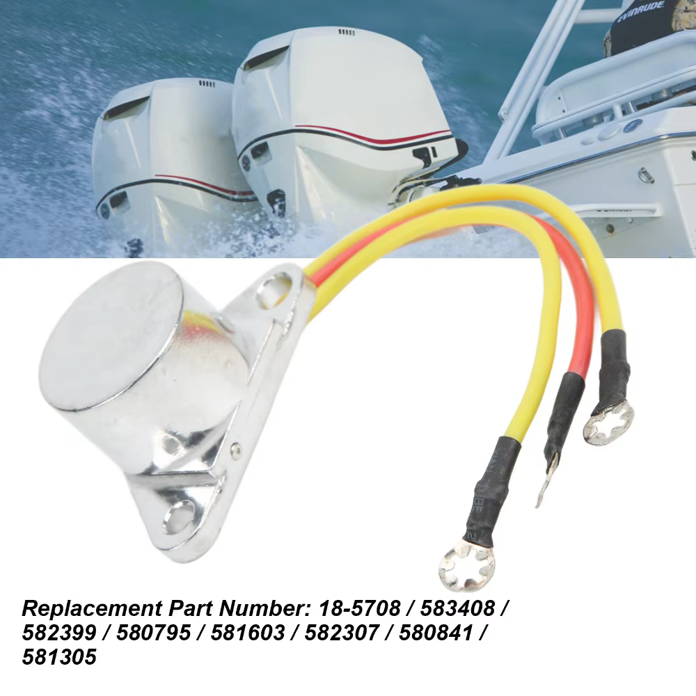 Regulador rectificador Johnson Evinrude – Aleación aluminio 3 cables - imagen 4