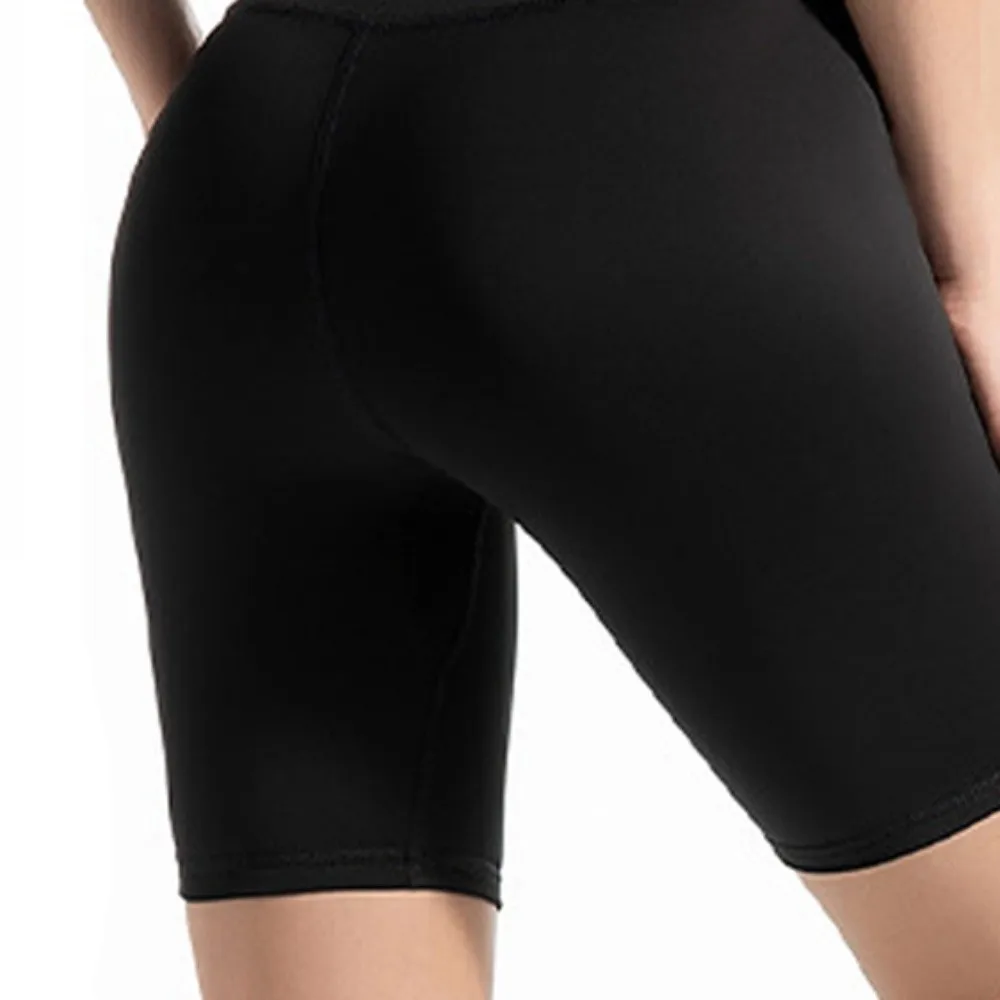 Pantalones cortos de Yoga de alta elasticidad, pantalones cortos deportivos con diseño de levantamiento de glúteos de secado rápido, pantalones cortos para correr con absorción de sudor de cintura alta - imagen 3