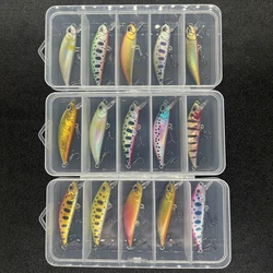 Señuelo Micro Minnow Wobbler hundimiento para trucha lubina y carpa