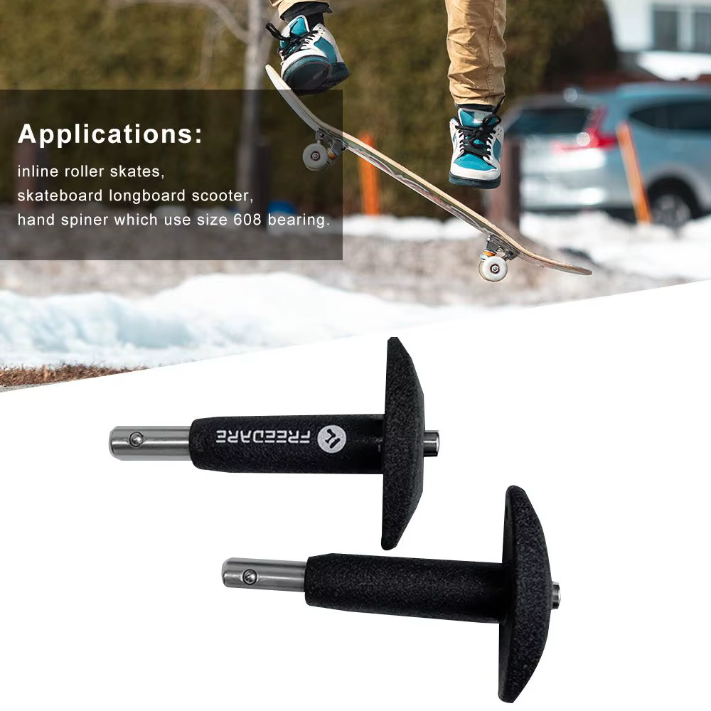 Herramienta de desmontaje portátil para monopatín, removedor de rodamiento de patín, extractor de rodamiento, conveniente - imagen 5