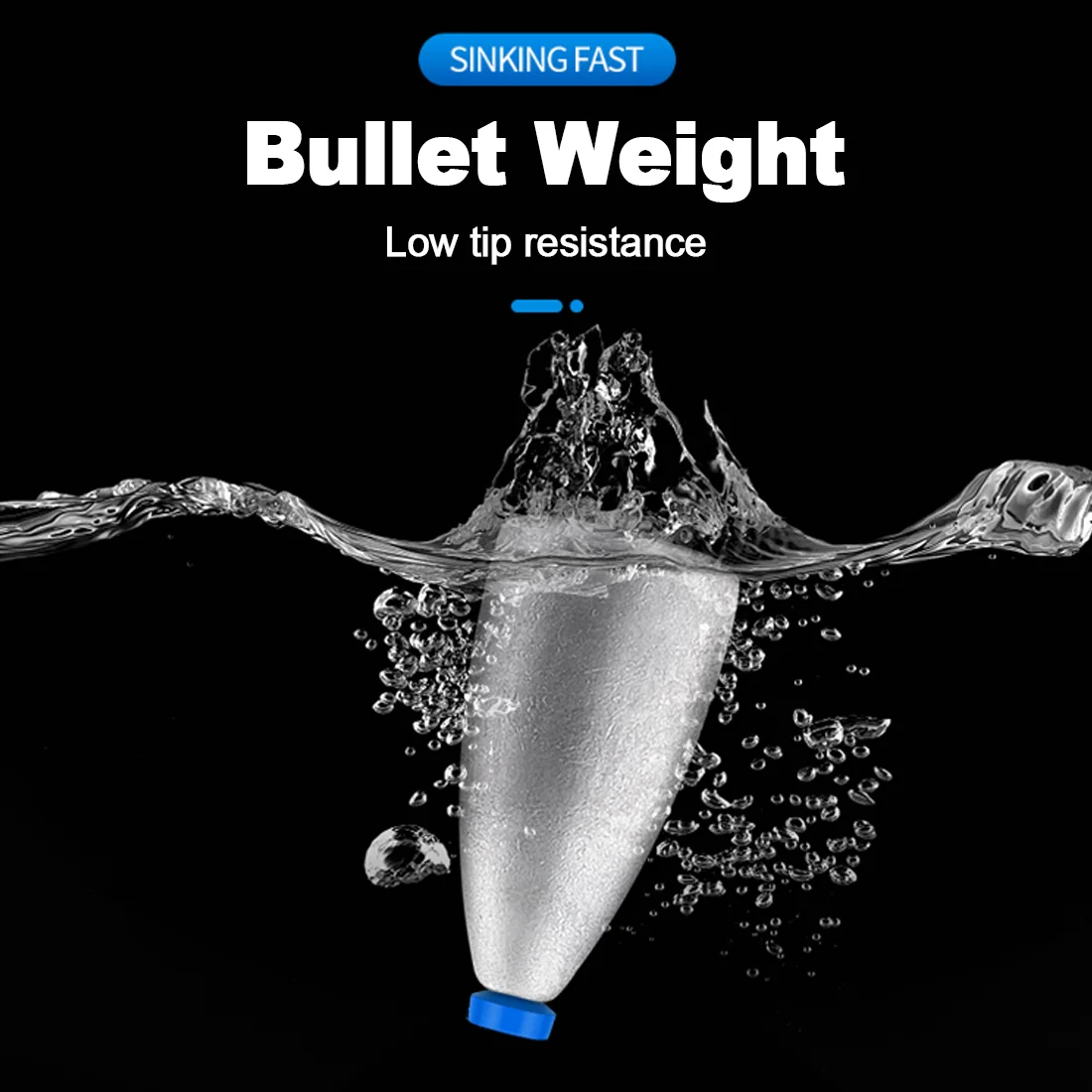 Pesas de bala de 9KM, plomos de pesca, 15 Uds., peso de pesca para aparejos de pesca de lubina Texas, aparejos de anzuelo de agua dulce y salada, 1,75 ~ 14g - imagen 4