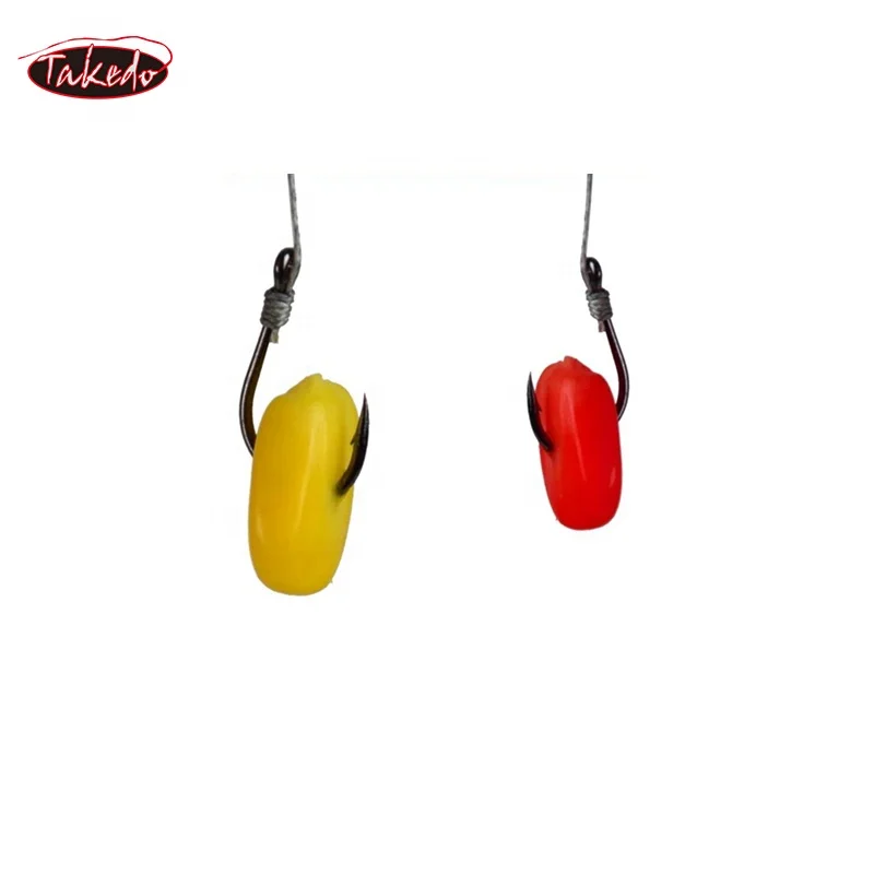 TAKEDO JQ02 cebo de maíz flotador agua señuelo de pesca POP UP maíz cebo de silicona carpa aparejos de pesca cebo de carpa - imagen 4