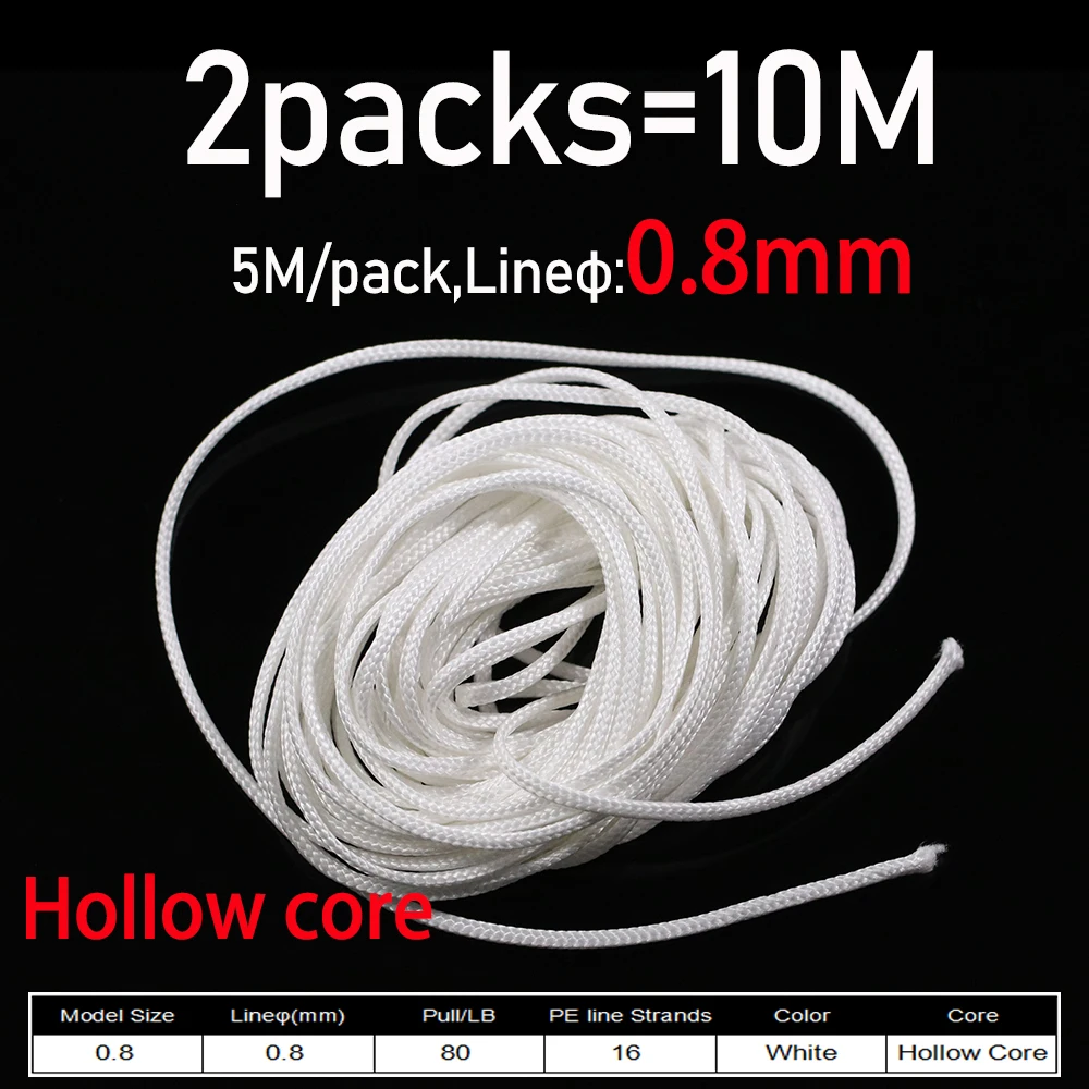 2bags  White 0.8mm