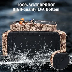 Bolsa impermeable Goture 65L para señuelos con base EVA