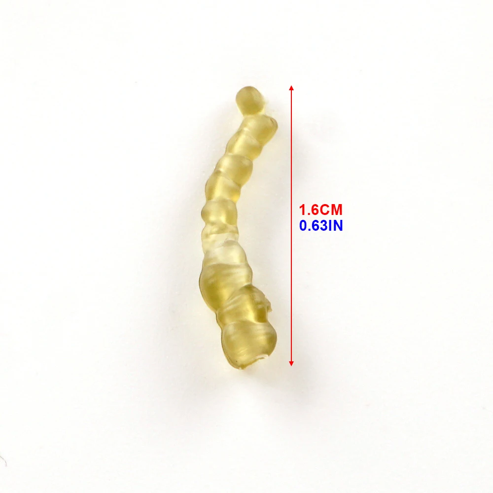 Alineadores de línea para carpa de goma blanda en forma de gusano - imagen 4