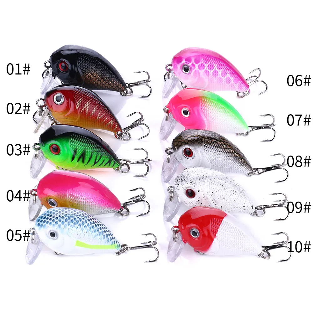 Mini Crankbait 4.5cm 7g señuelo para lubina y trucha - imagen 3