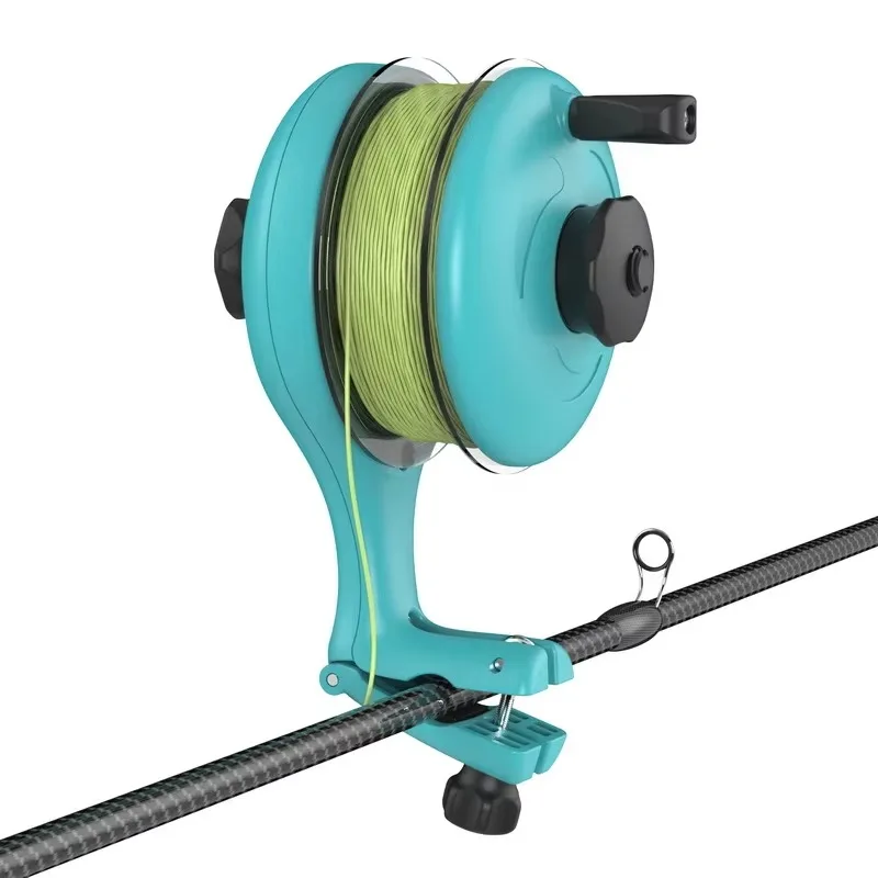 TAKEDO-máquina enrolladora de sedal de pesca, carrete de sedal, aparejos de pesca y accesorios, enrollador de carrete, línea de transferencia fácil