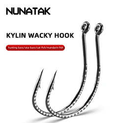 NUNATAK Anzuelo invertido con púas para pesca de lubina