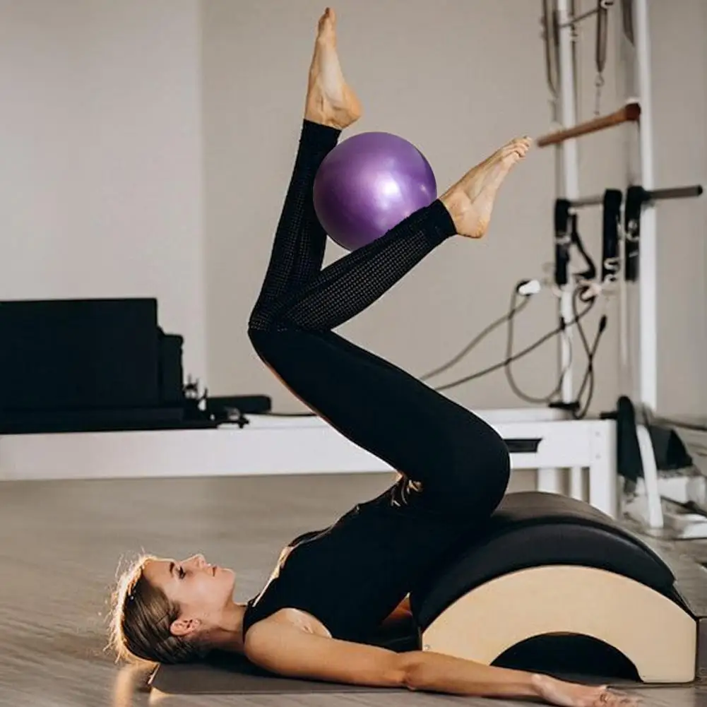 Mini pelota de Pilates de 25CM, pelota de Yoga, entrenamiento central, pelota de ejercicio pequeña, pelotas de Fitness antideslizantes, gimnasio en casa, equipo de entrenamiento de Pilates - imagen 2