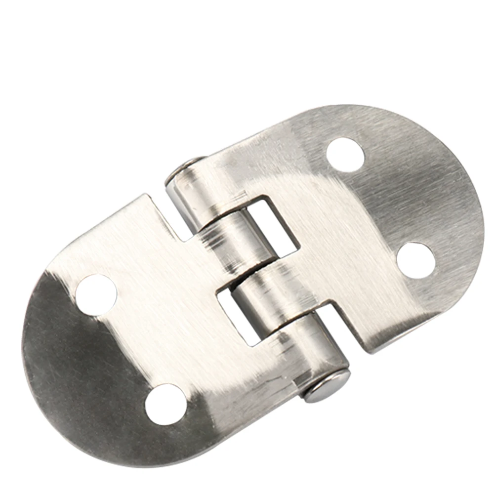 Bisagra de puerta fundida, accesorios para barcos, 4 piezas, grado marino, acero inoxidable, pulido, espejo, para puerta, mesa, caja de madera - imagen 5