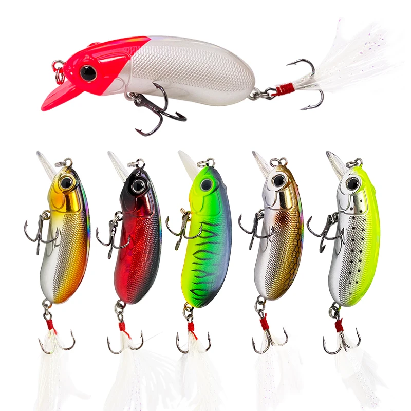 Señuelos de Pesca de pececillos que se hunden, cebo duro Artificial, Wobblers para Lucio, lápiz, swimbait, aparejos de Pesca, 55mm, 10,7g - imagen 3