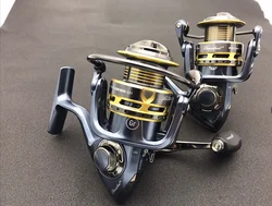 Pflueger-carrete de pesca giratorio, Original, 69 SP10 20 25 30 35 40 10 + 1BB 5,2: 1, Rotor de carbono ligero, señuelo de agua salada