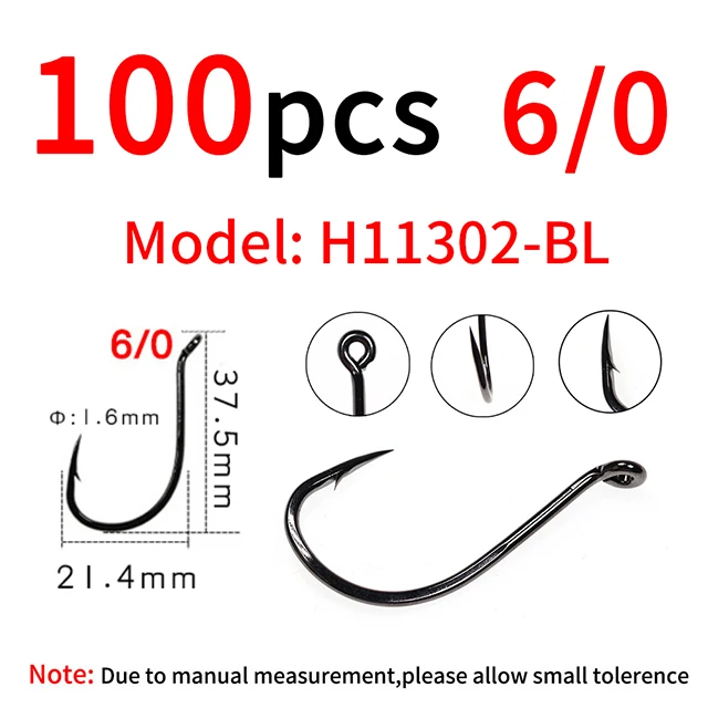 100pcs size 6l0