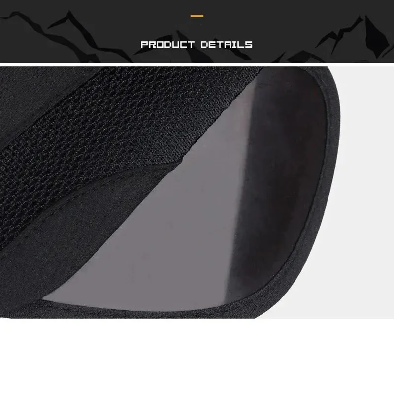 Nuevo sombrero deportivo de ocio para deportes al aire libre de verano para hombres, pesca, senderismo, escalada de montaña, sombrero para el sol extraíble ensanchado para mujeres - imagen 3