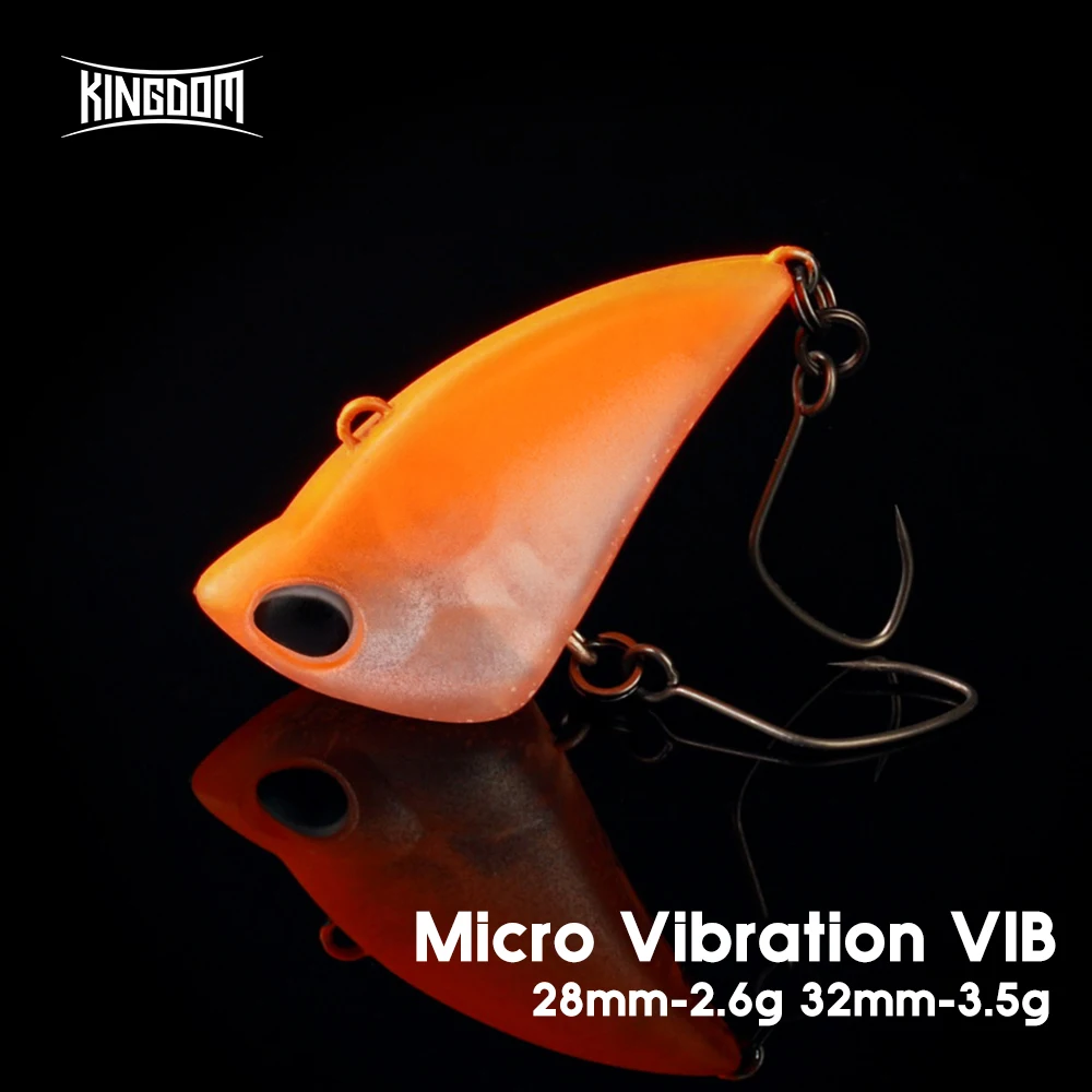 Kingdom Micro Expert-señuelo con vibración que se hunde, 2,6g, 3,5g, cebo duro Artificial sin labios, vibración rápida, Wobblers duros para pesca de lubina - imagen 2