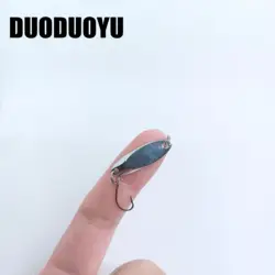DUODUOYU Spinnerbait Metalico Mini para Trucha y Lucio