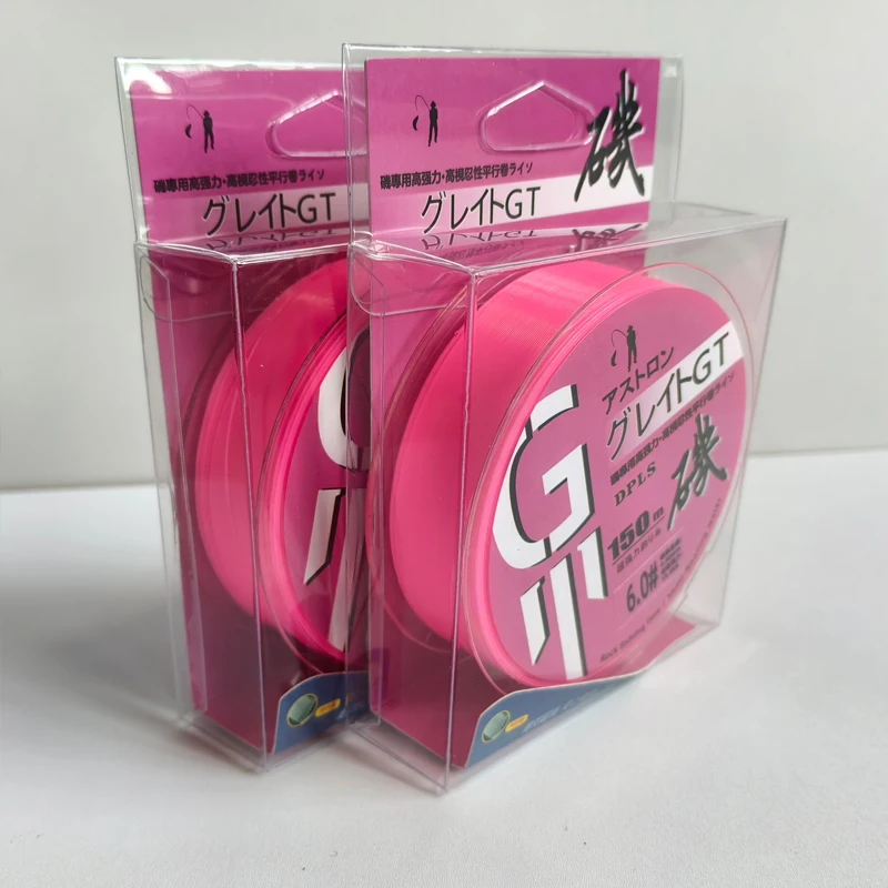 Línea monofilamento nylon rosa semiflotante para rocas y mar - imagen 3