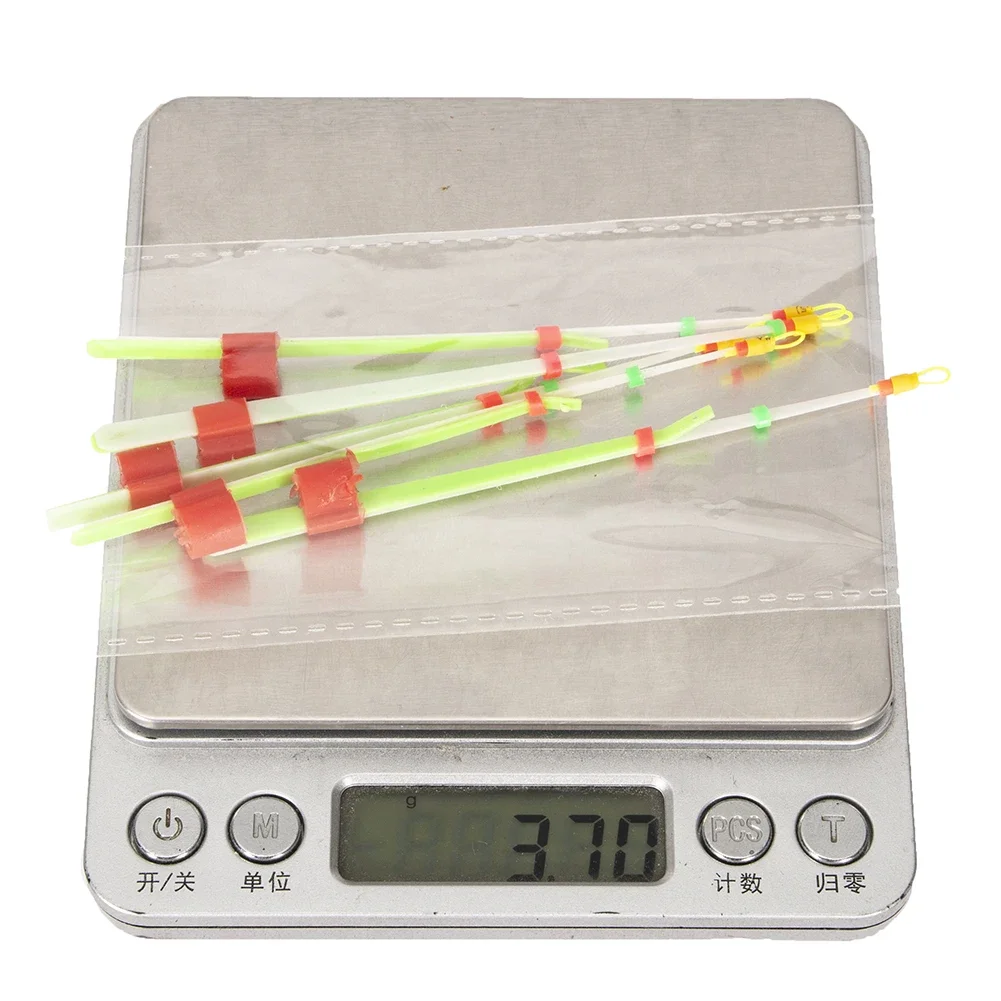 Mini caña de pescar de hielo de invierno, poste de punta superior, indicador Bobber, Control de pescado, cañas de extensión gruesas, accesorios de aparejos, 5 piezas, 10 piezas - imagen 5