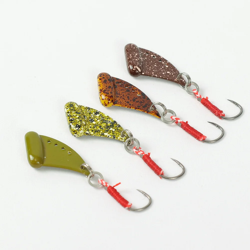 Señuelos de Pesca 25mm 2,8g Crankbait Mini VIB Spinning Bait Lipless Rattle Hard Bait Artificial hundimiento Wobbler para aparejos de pesca - imagen 5