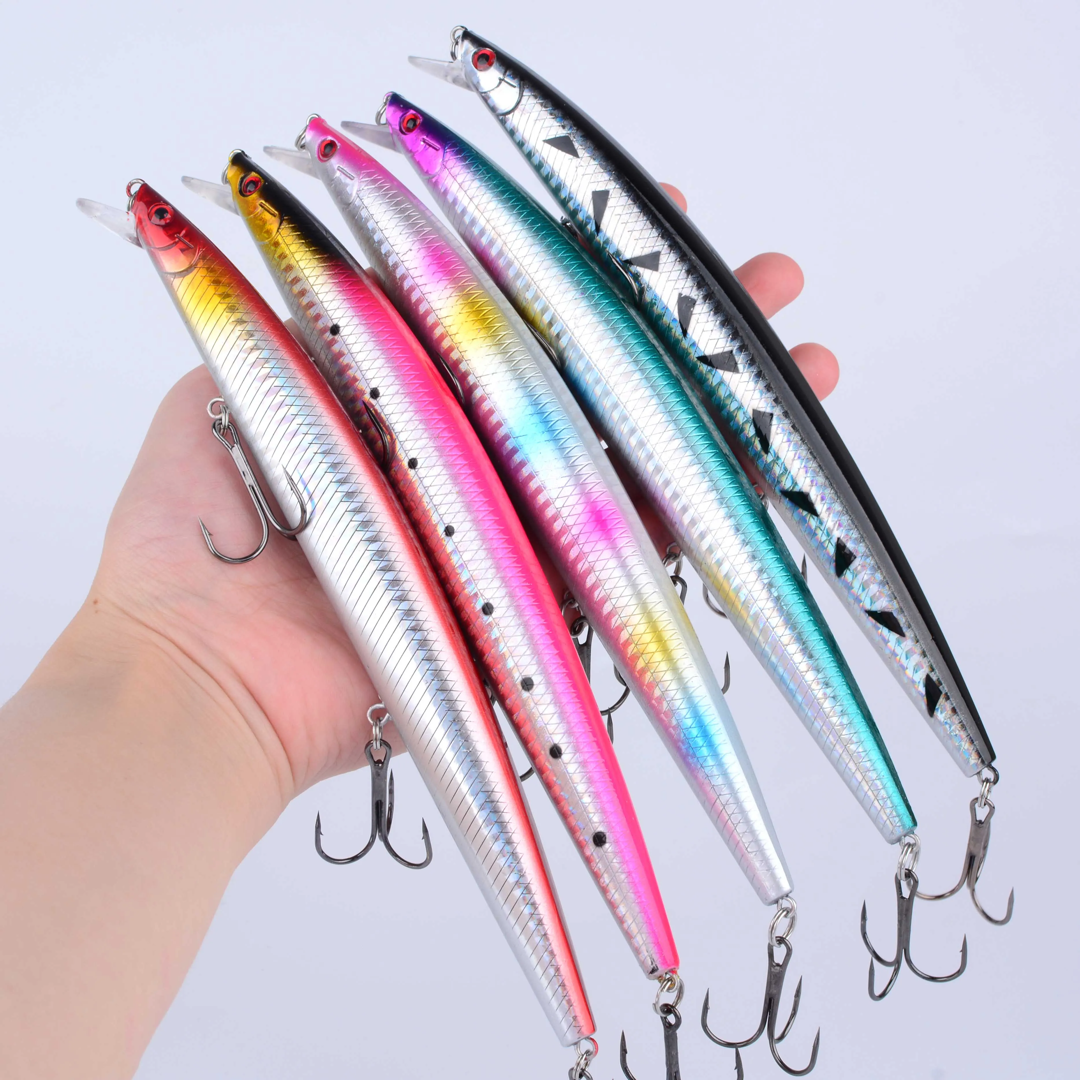 Señuelo Big Minnow de lanzamiento largo – agua dulce y salada - imagen 5