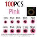 100pcs Pink