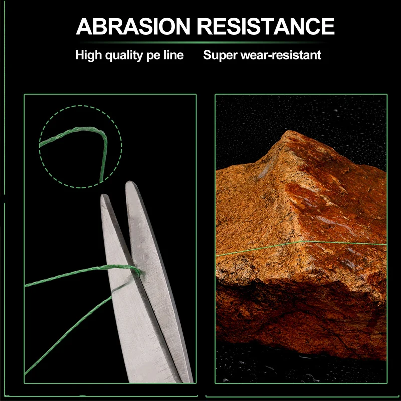 Línea de pesca Sougailang 4X + X 150M 300M línea trenzada de 4 hebras línea multifilamento línea de PE japonesa línea flotante pesca con cable 22-87LB - imagen 4