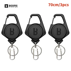 Retractor Zinger Booms Fishing – Cordón extensible para accesorios de pesca