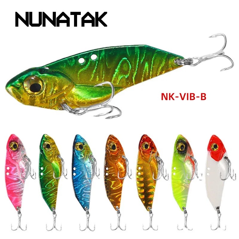 NUNATAK VIB metálico – Señuelo hundimiento para lubina y trucha - imagen 4