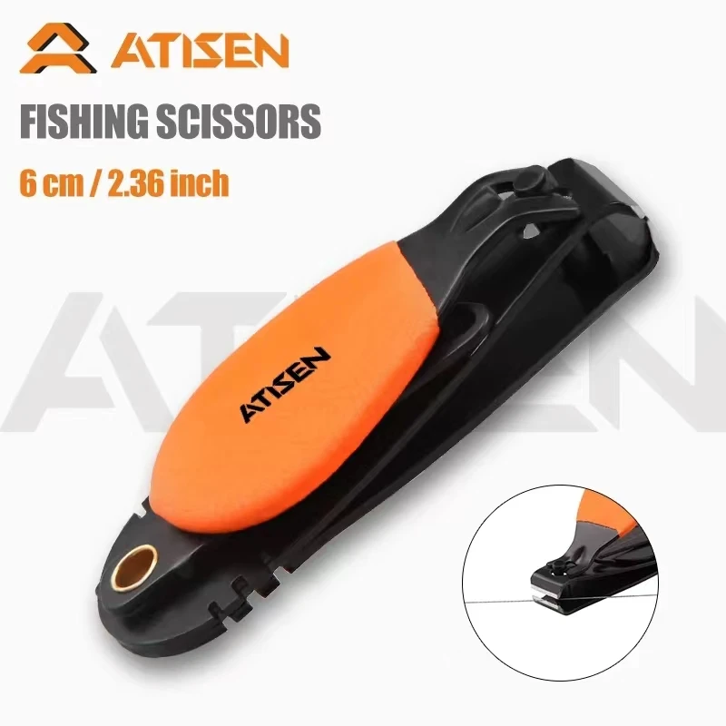 Pinza de pesca, herramienta de corte de pesca multifuncional de acero inoxidable, cortaúñas para sedal, herramientas, accesorio para aparejos de pesca - imagen 3
