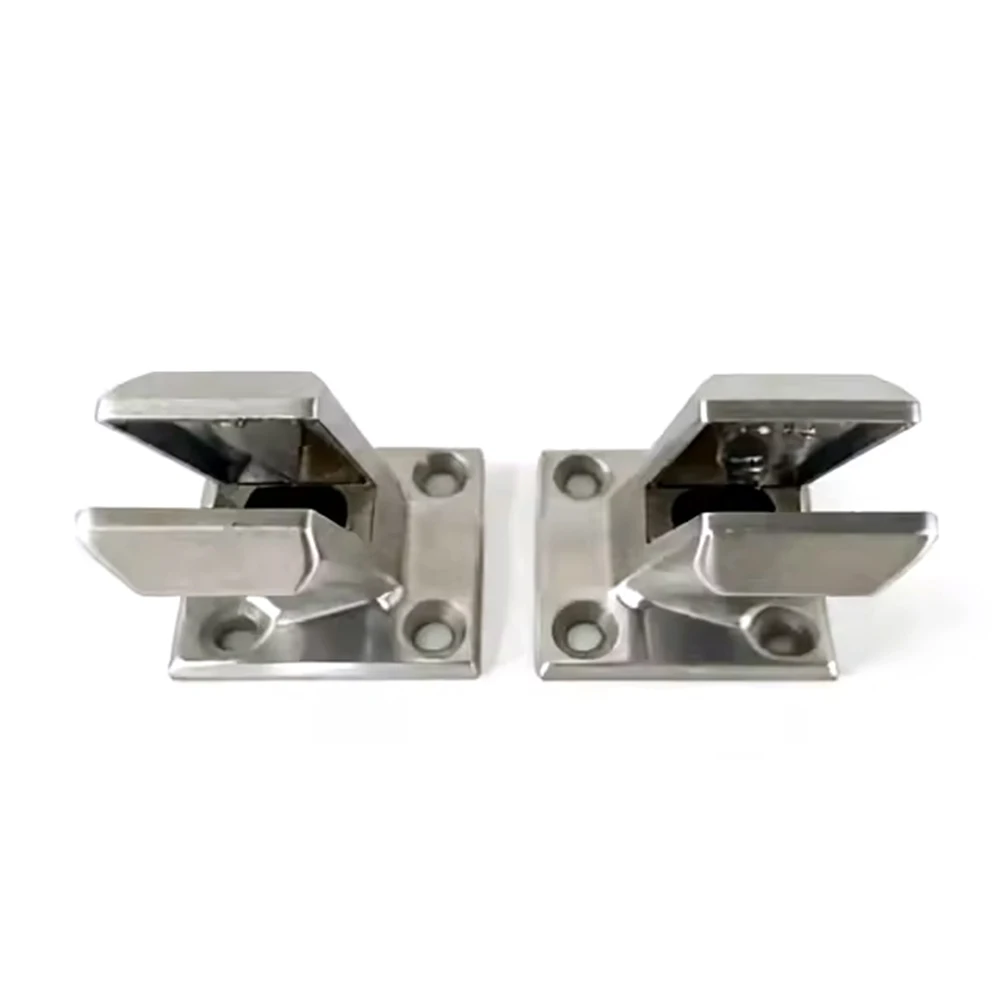 Abrazaderas de vidrio inoxidable 304 – Montaje sin taladro para escaleras - imagen 5