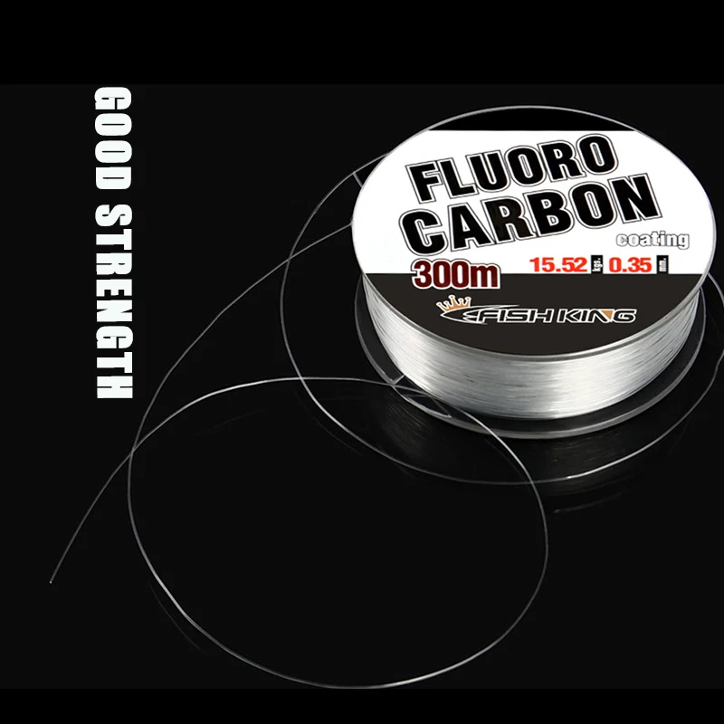 Línea de pesca de nailon monofilamento con revestimiento de carbono fluorado de 0,3/0,35/0,4/0,45/0,5mm, sedal de pesca de mar fuerte, aparejos de pesca de calidad - imagen 4