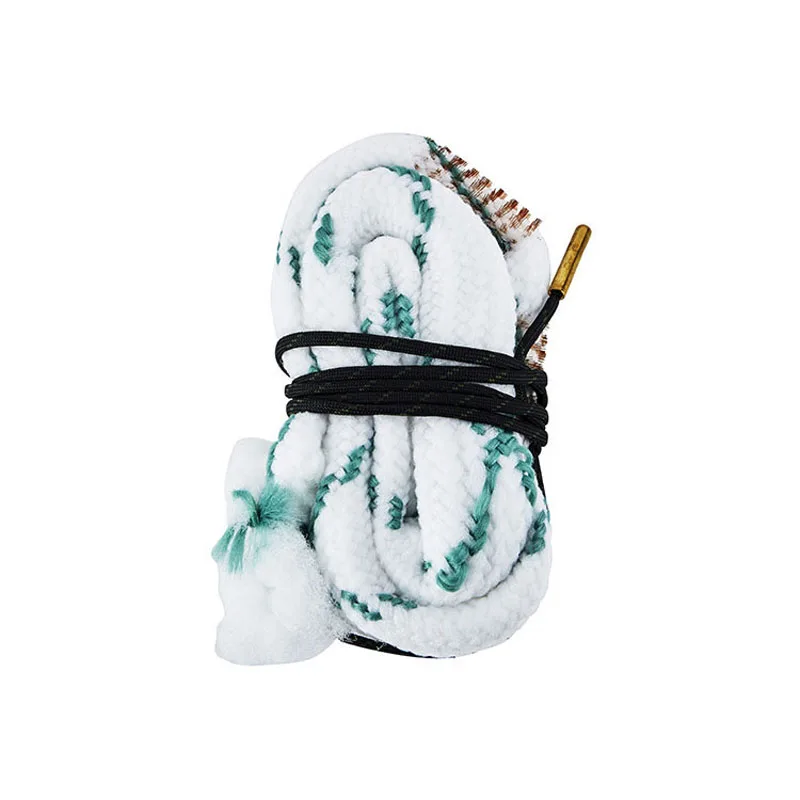 Cuerda limpiadora de agujeros para pistola de caza. 22 Cal.223 Cal.38 Cal y 5,56mm 7,62mm 12GA Kit de cepillo de limpieza para Rifle herramienta cuerda de calibre de barril de Rifle - imagen 5