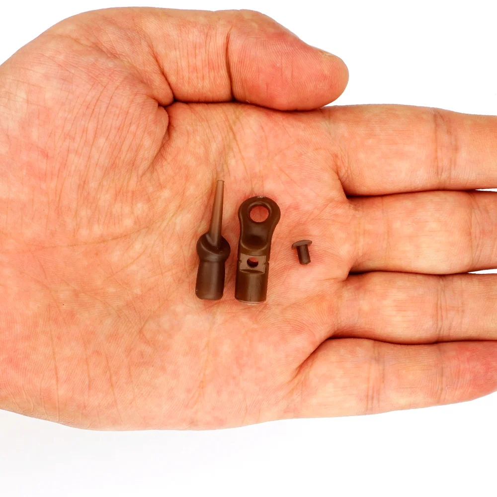 Hirisi-Juego de 6 anillos de pesca de carpa, cuentas de goma, accesorios de pesca para carpa, Chod, aparejos de helicópteros, aparejos terminales - imagen 2