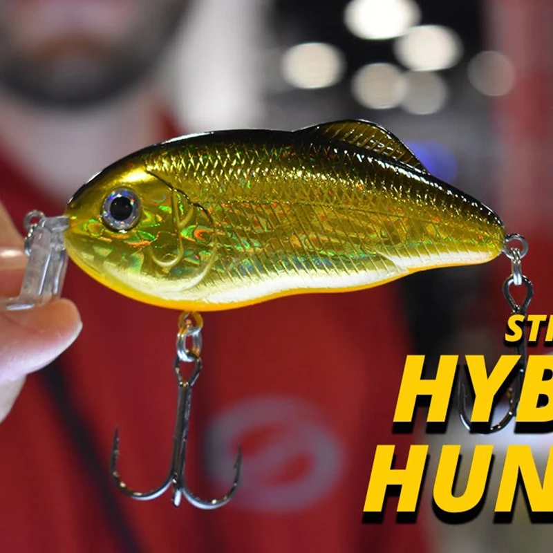 Strike King Hybrid Hunter Placa de lengüeta en forma de L Manivela gorda 14 g 28 g - imagen 2