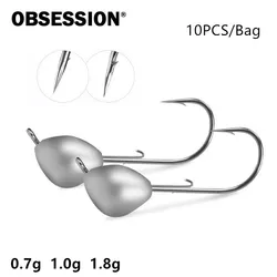 Anzuelos Jig Head con púas W002 – Varios pesos para vinilo