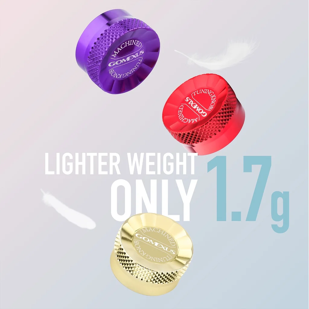 Gomexus-Tapa de perilla de tensión de carrete para Daiwa Tatula Steez zillion alphas, freno mecánico, WT1, 1,7g - imagen 2