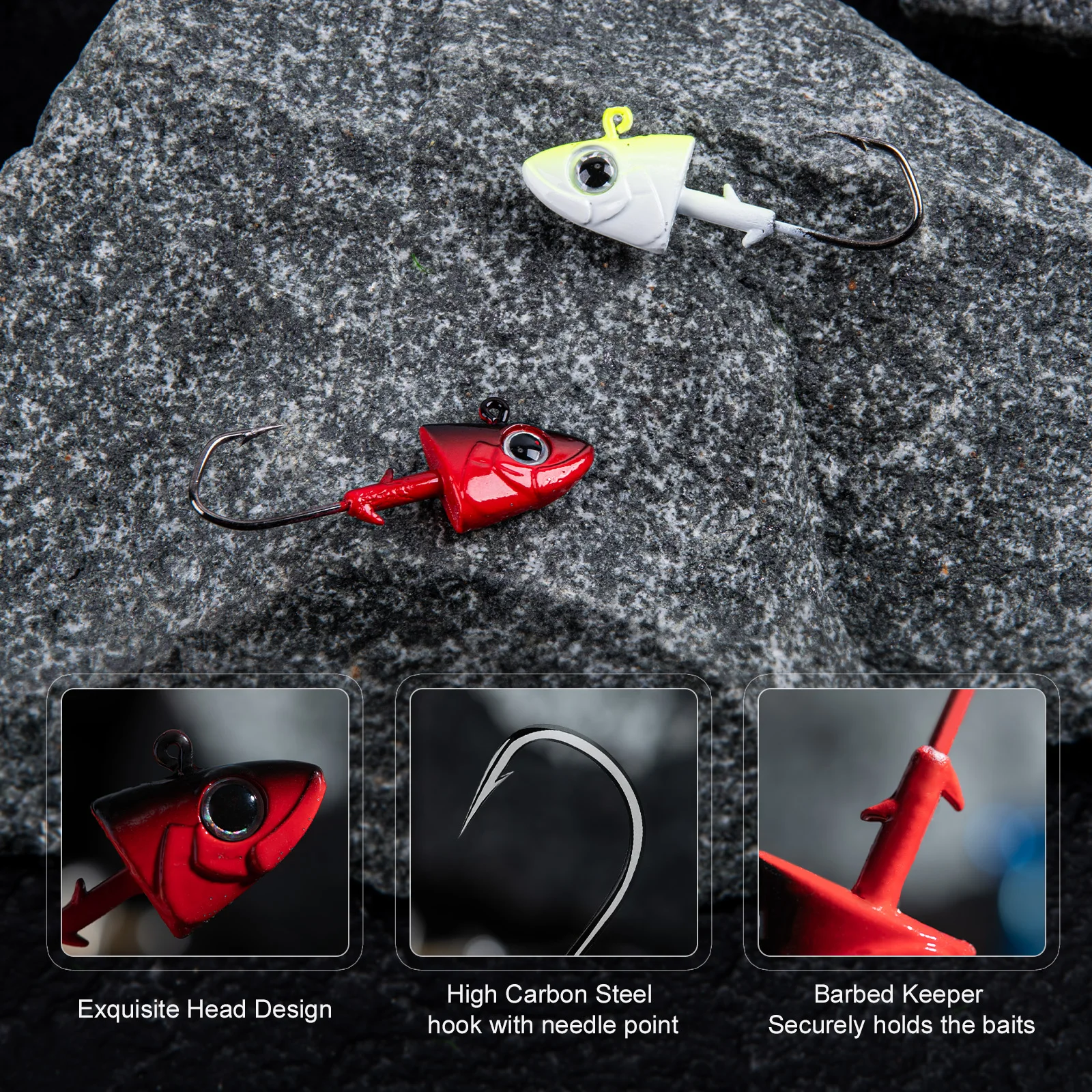 Goture Kit señuelos blandos y duros pesca mar también río - imagen 4