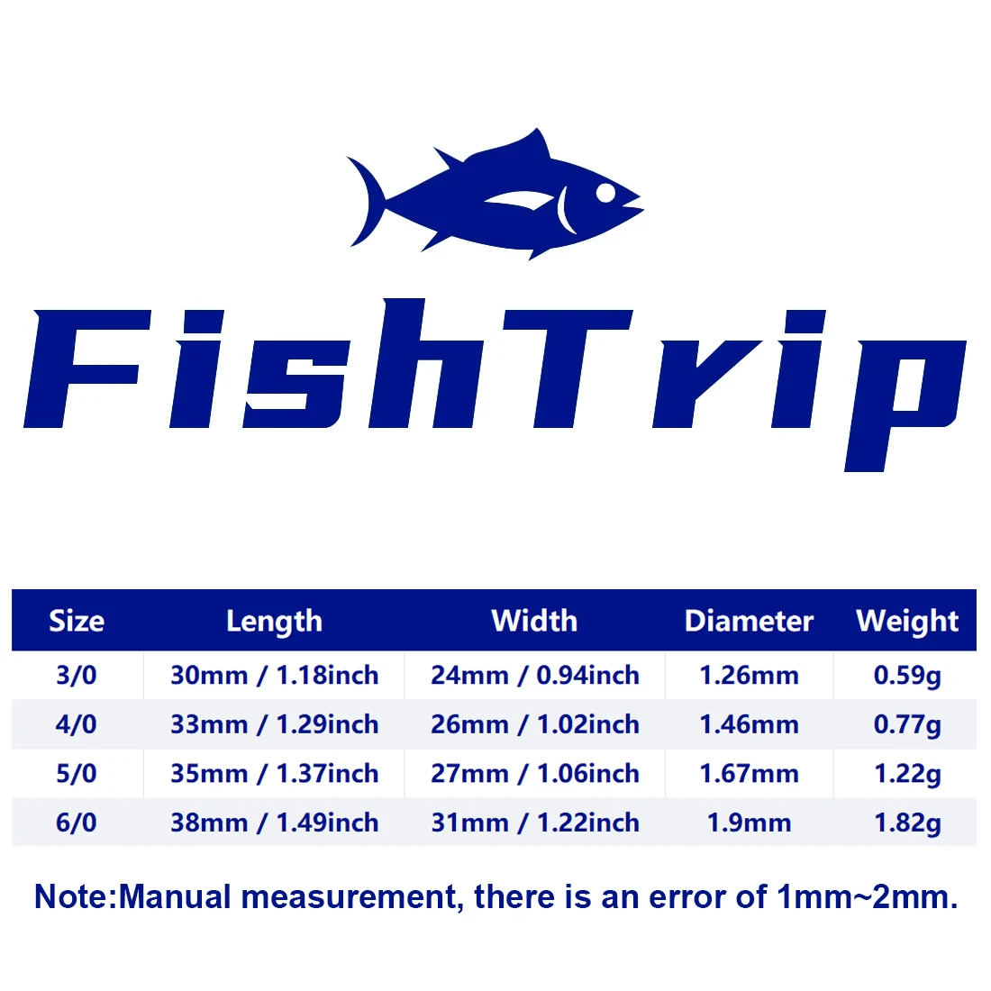 FishTrip-anzuelo de pulpo para pesca, gancho de cola de pelo de 90 grados, de acero alto en carbono para agua salada y dulce - imagen 3