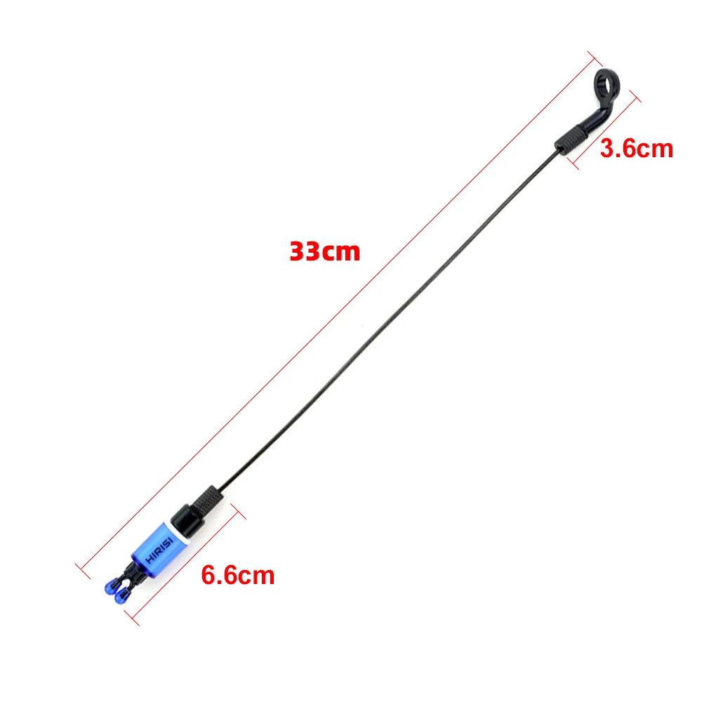 Hirisi-alarma de pesca de carpa, indicador de caída, cadena de acero inoxidable para pesca gruesa de carpa B2009 - imagen 3