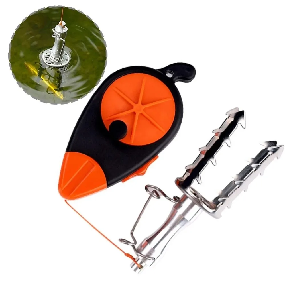 Removedor de anzuelos de acero inoxidable, construcción duradera, diseño multifuncional, recuperador de cebo de pesca, tamaño compacto, línea de 30M - imagen 2