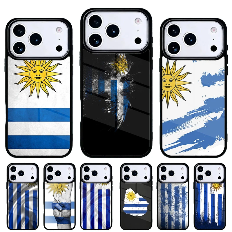 Funda iPhone bandera Uruguay – Carcasa trasera nacional